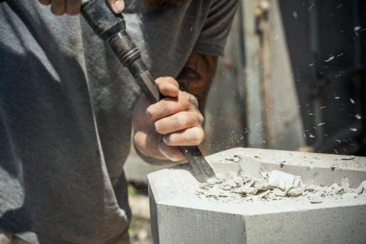 Tailleur de pierres à Vensac